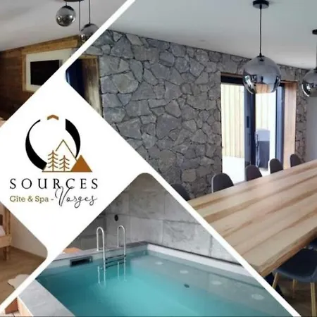 O Sources Gite & Spa - Gite De Montagne, Piscine, Jacuzzi Дом отдыха *